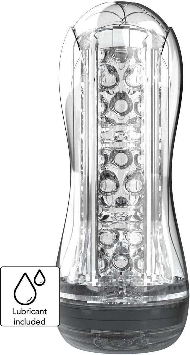 Big Clear Blast Vacuum Stroker