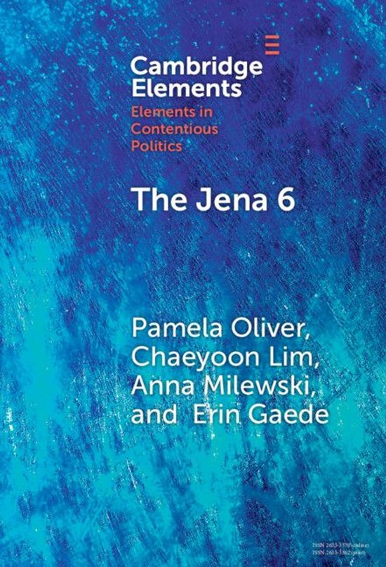 Elements in Contentious Politics - The Jena 6 - cover