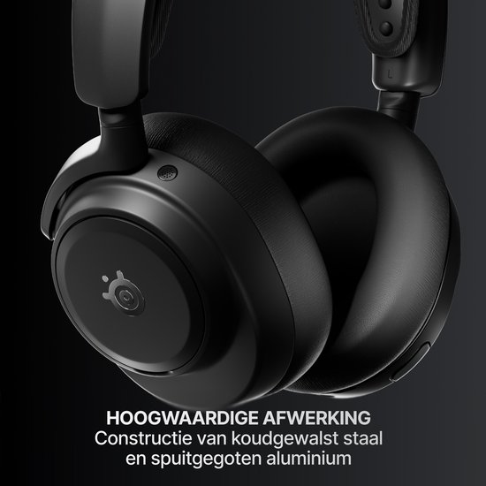SteelSeries - Arctis Nova Pro Omni - Hi-Res Wireless Certified Gaming Headset - PC, PlayStation, Xbox & Switch - Zwart