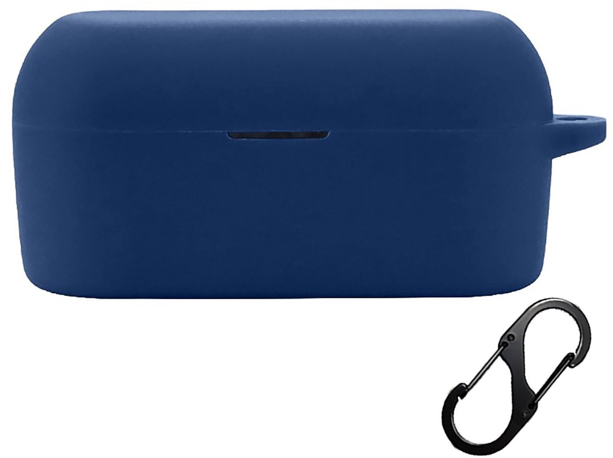 Store_7 - Cilicone Hoesje - Ultradunne Siliconen Hoes - Marineblauw - Anti-Fall - Krasbestendig - Geschikt voor Technics EAH-AZ60 - Hoesje voor Oor...