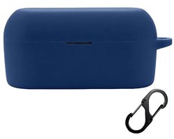 Store_7 - Cilicone Hoesje - Ultradunne Siliconen Hoes - Marineblauw - Anti-Fall - Krasbestendig - Geschikt voor Technics EAH-AZ60 - Hoesje voor Oor...
