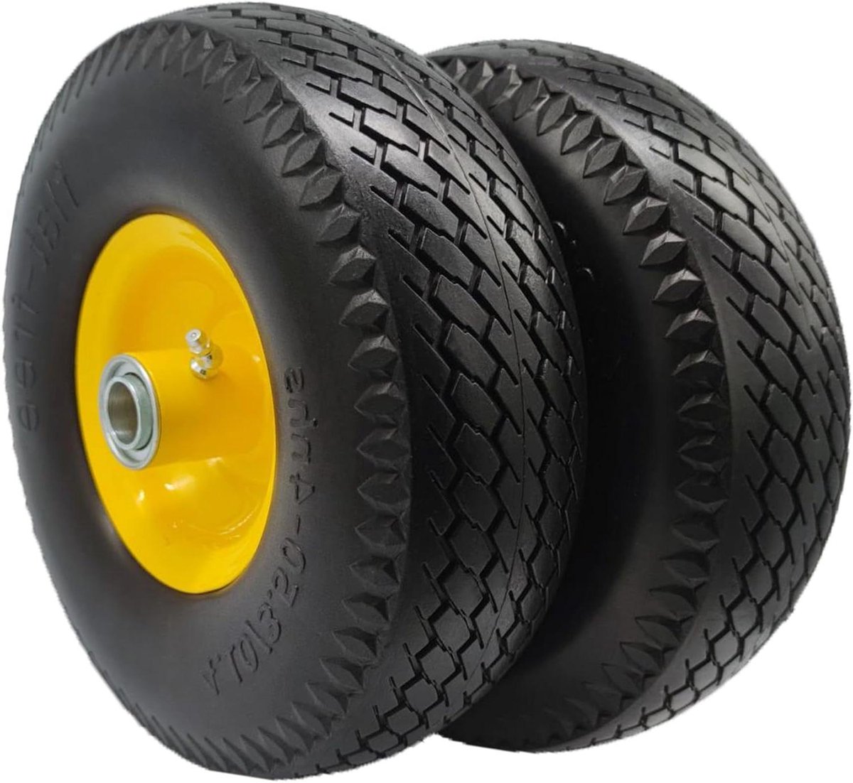 Hand Truck Banden - Steekwagen Banden - Moeiteloos Transport - Vrij van Lucht - 4.10/3.50-4 - Zwart
