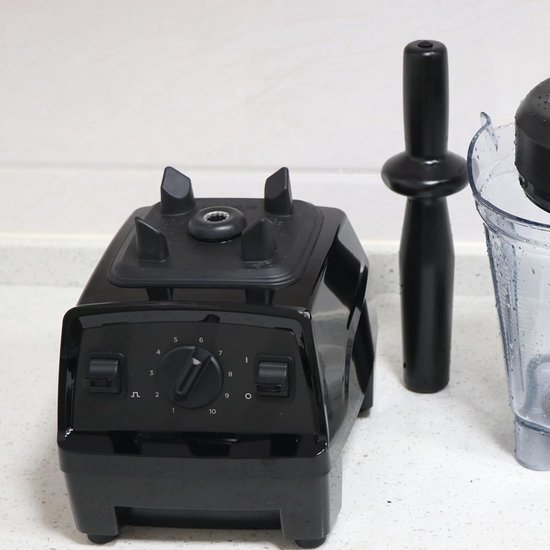 Blender Onderdelen Set - Mixer Onderdelen - Keukenapparatuur Repareren - Voedselveilig Plastic - 6 stuks - Zwart van Merkloos — afbeelding 2