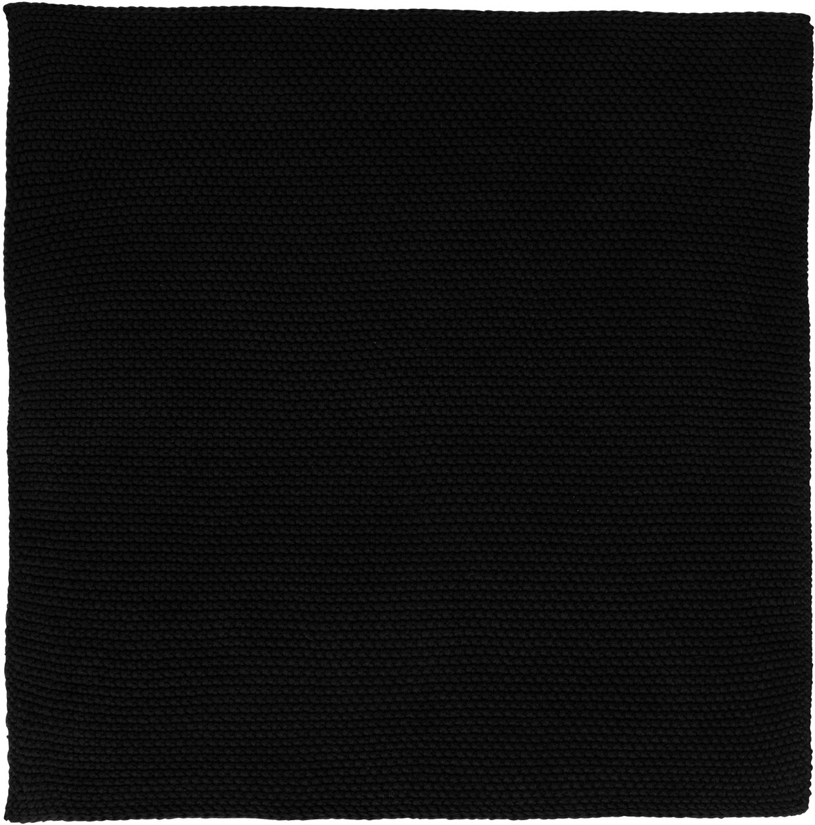 ASA Selection katoenen doekjes, set van 2, katoen, mat zwart, 30 x 30 cm, 37835065