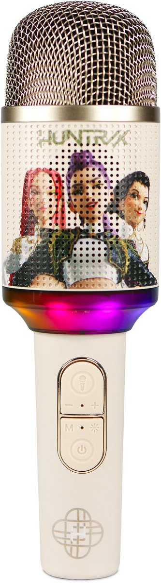 KPop Demon Hunters - Huntr/x - Golden - draadloze karaoke microfoon voor kinderen - LED lichteffect - speaker - stemvervorming