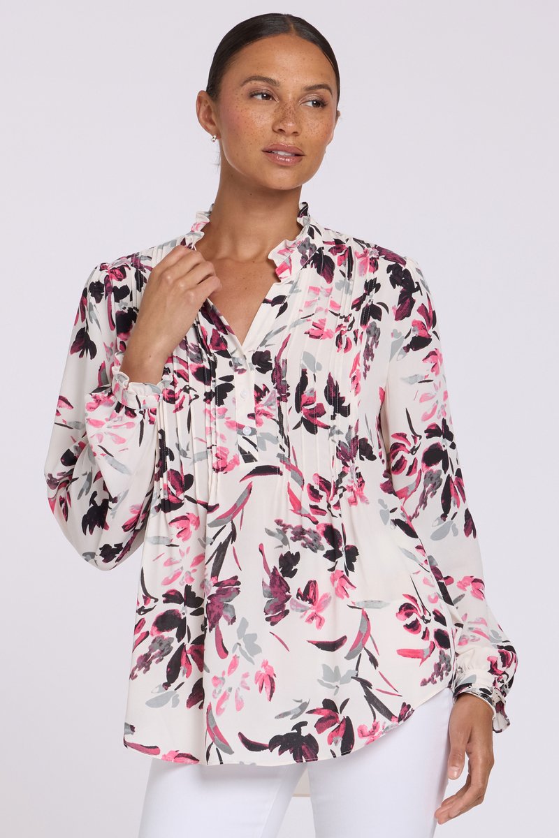 Pleated Front Tunic