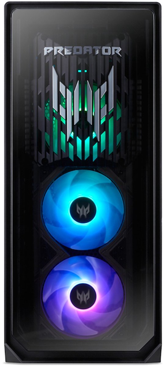 Acer Predator Orion 7000 PO7-660 Intel Core Ultra 9 285K 64 GB DDR5-SDRAM 2 TB SSD NVIDIA GeForce RTX 5080 Windows 11 Home Desktop PC Zwart