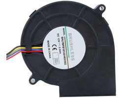 Dailygoody - Radiale Ventilator - DC Borstelloze Koeling - Slijtvast en Hoge Temperatuur - 12V - Turbo Centrifugaal - Voor Buitenactiviteiten - 4 Pin