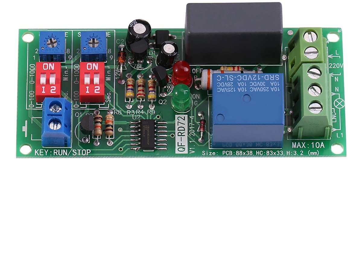 Dailygoody - Cyclische Timer - Programmeerbare Timer - Betrouwbare prestaties - 220V - Oneindige Cyclus Timer - Instelbare Timer - Geschikt voor