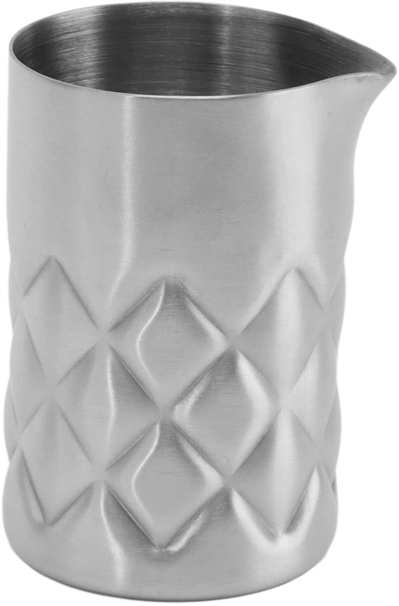 Dailygoody - Cocktail Mixing Glas - Roerglas - Duurzaam en Glanzend - 304 - Bar Mixer Glas - Perfect voor Feestjes - 7,9 x 5,8 x 4,8 cm
