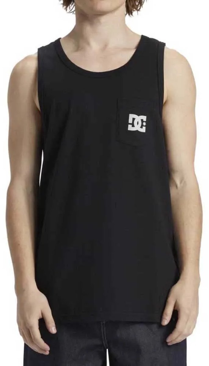 Dc Shoes Adyzt05378 Star Mouwloos T-shirt XL Man Zwart