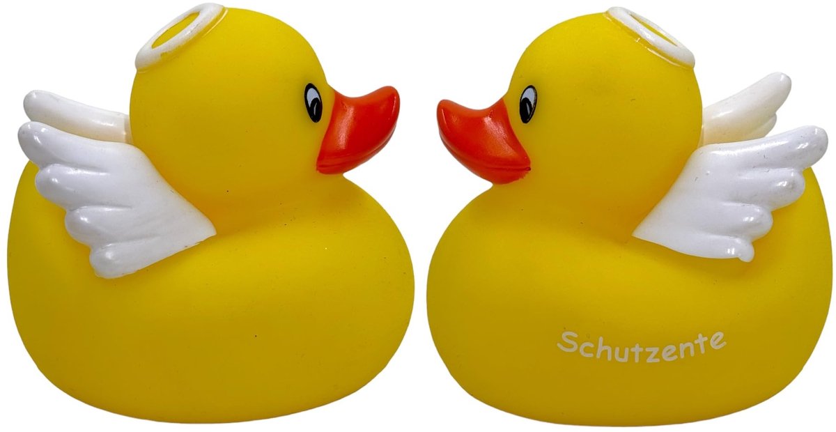 Dailygoody - Badspeelgoed - Handbeschilderd - Perfect voor feestjes - 8 cm hoog - Latexvrij - Leuke badkamerdecoratie - Geschikt voor alle leeftijden