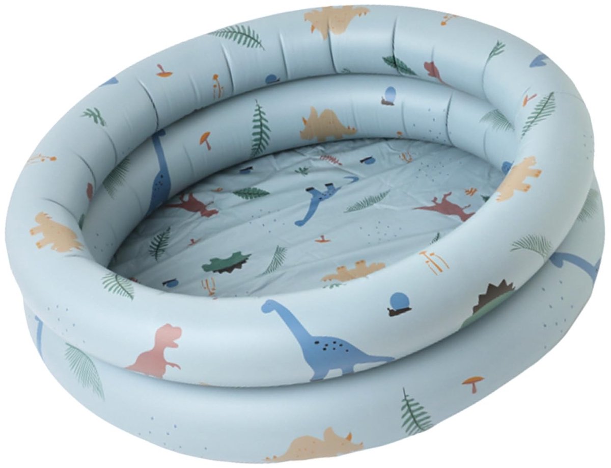 Dailygoody - Opblaasbaar kinderballenbad - Veiligheidshek - Lekvrij en duurzaam - Blauw - Multifunctioneel speelplezier - Geschikt voor binnen en buit...
