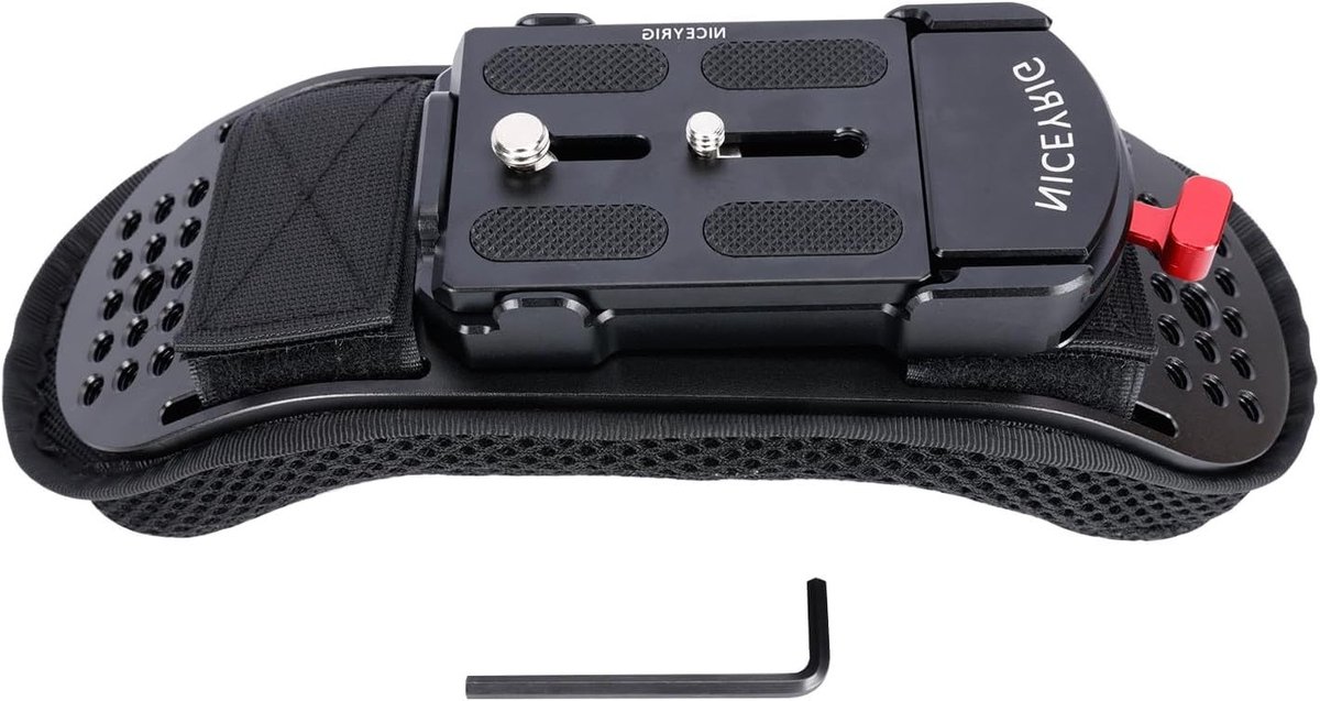 Camera Quick Release Schoudersteun Kit voor DSLR en Camcorder, 15mm Stangen, Videostabilisatie en Filmmaken