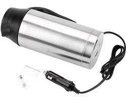 Dailygoods- Boiler 24V Draagbaar - Roestvrij Staal - Snel Verwarmend - Automatisch Afgesneden - Comfortabele Handgreep - Veilig en Waterdicht - Waterkoker