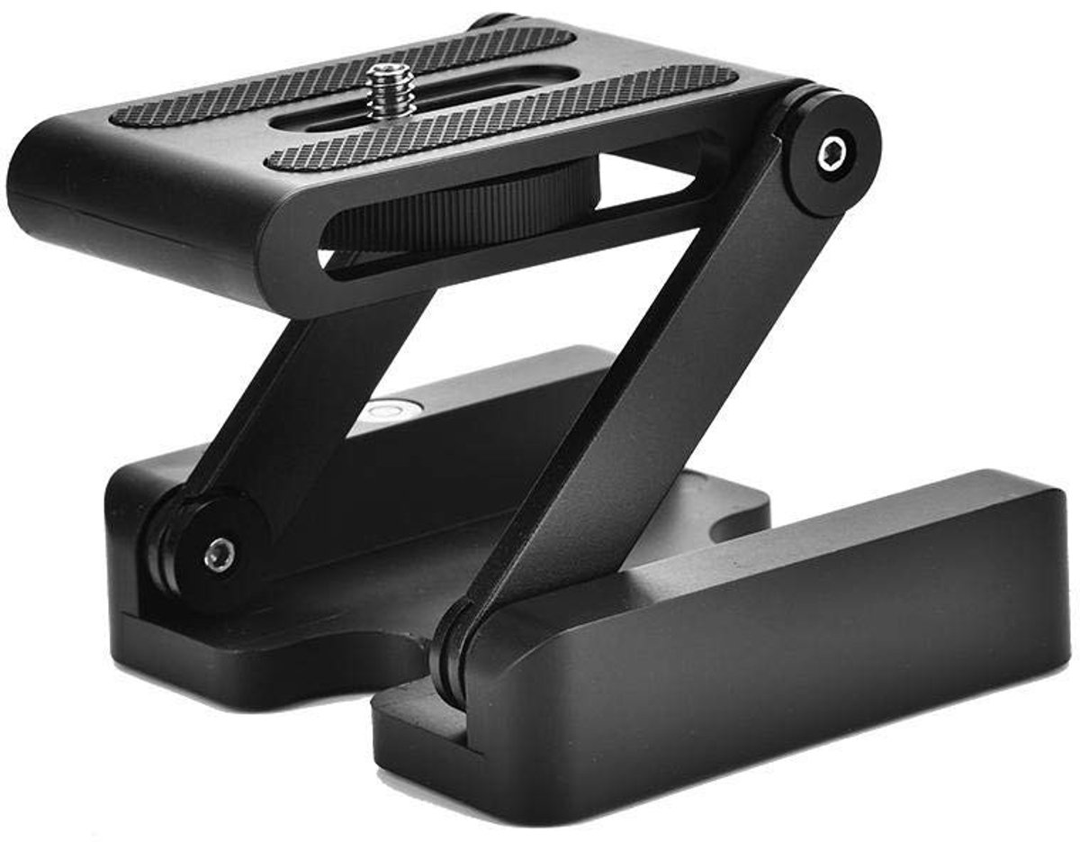 Dailygoody - Z Flex Tilt Head - Tripod Hoofd - Lichtgewicht en Draagbaar - Zwart - Flexibel Statief - Geschikt voor Canon en Nikon - 1/4" Schroef