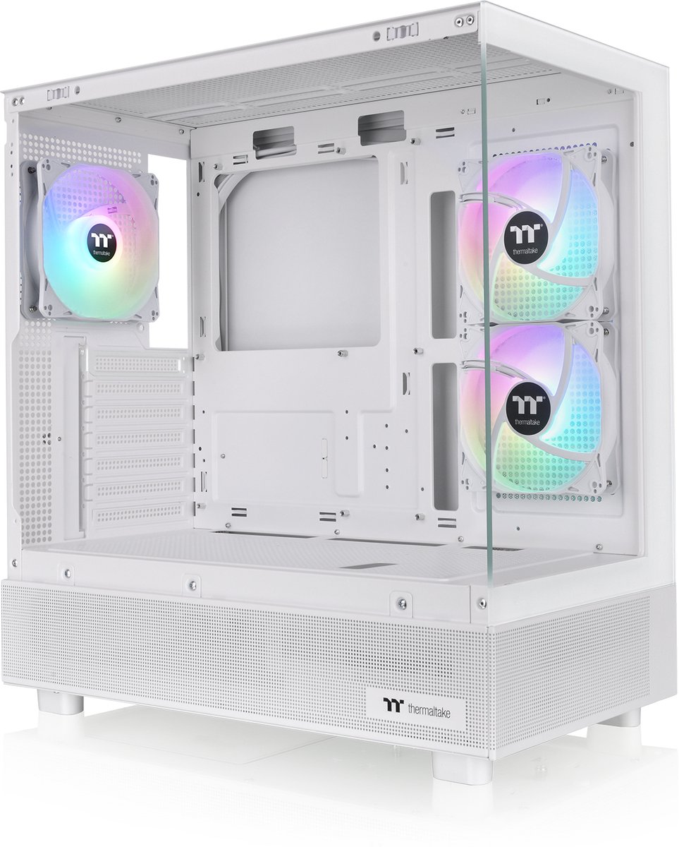 Thermaltake View 270 Plus TG ARGB Snow Midi Tower Wit