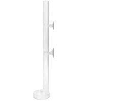 Dailygoody - Acryl Crystal Shrimp Feeder Tube - Voerbuis voor Garnalen en Vis - Transparant - Aquarium Voederoplossing - Handmatig Voeren - Geschikt v
