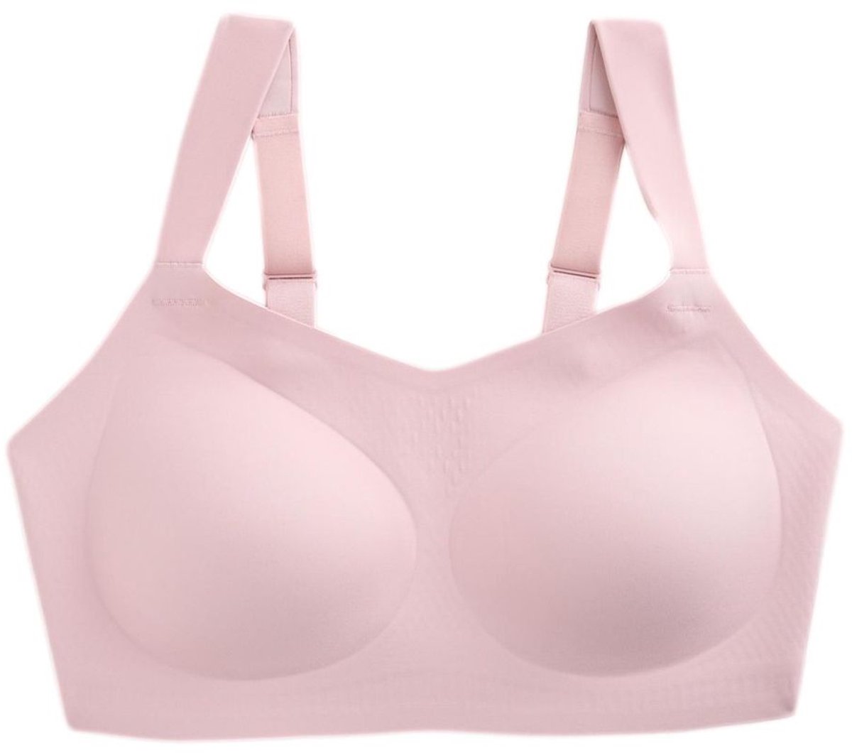 Next Dames - DD+ Ultimate Comfort beha met gewatteerde bandjes zonder beugel - Roze Pink