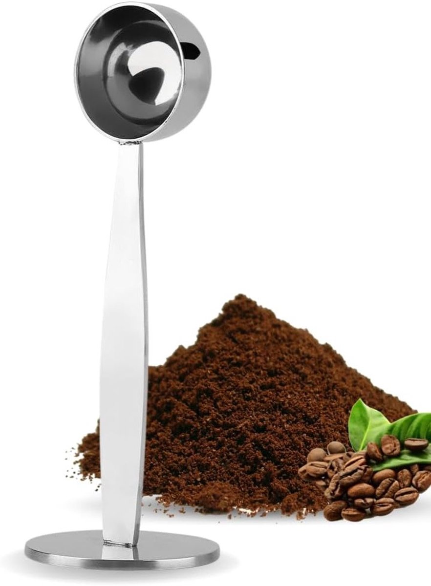 Koffielepel en Theelepel van RVS, Maatlepel voor Koffie en Thee, Duurzaam en Stijlvol Keukengerei