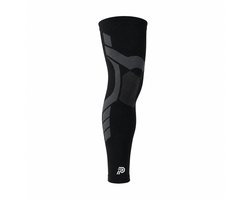 PROFORM Compressie Knie Sleeve - Been Sleeve Sport - 1 Stuk - Zwart - Maat L - Kids & Volwassenen