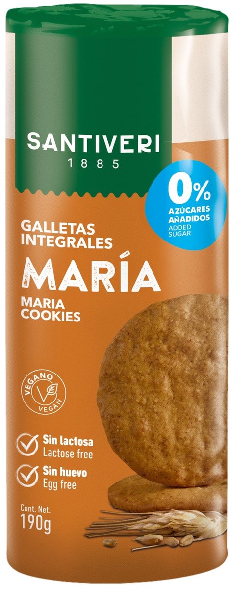 Suikervrije Maria-koekjes 190 g|Sugar Free Maria Cookies 190 g|Biscuits Maria sans sucre 190 g