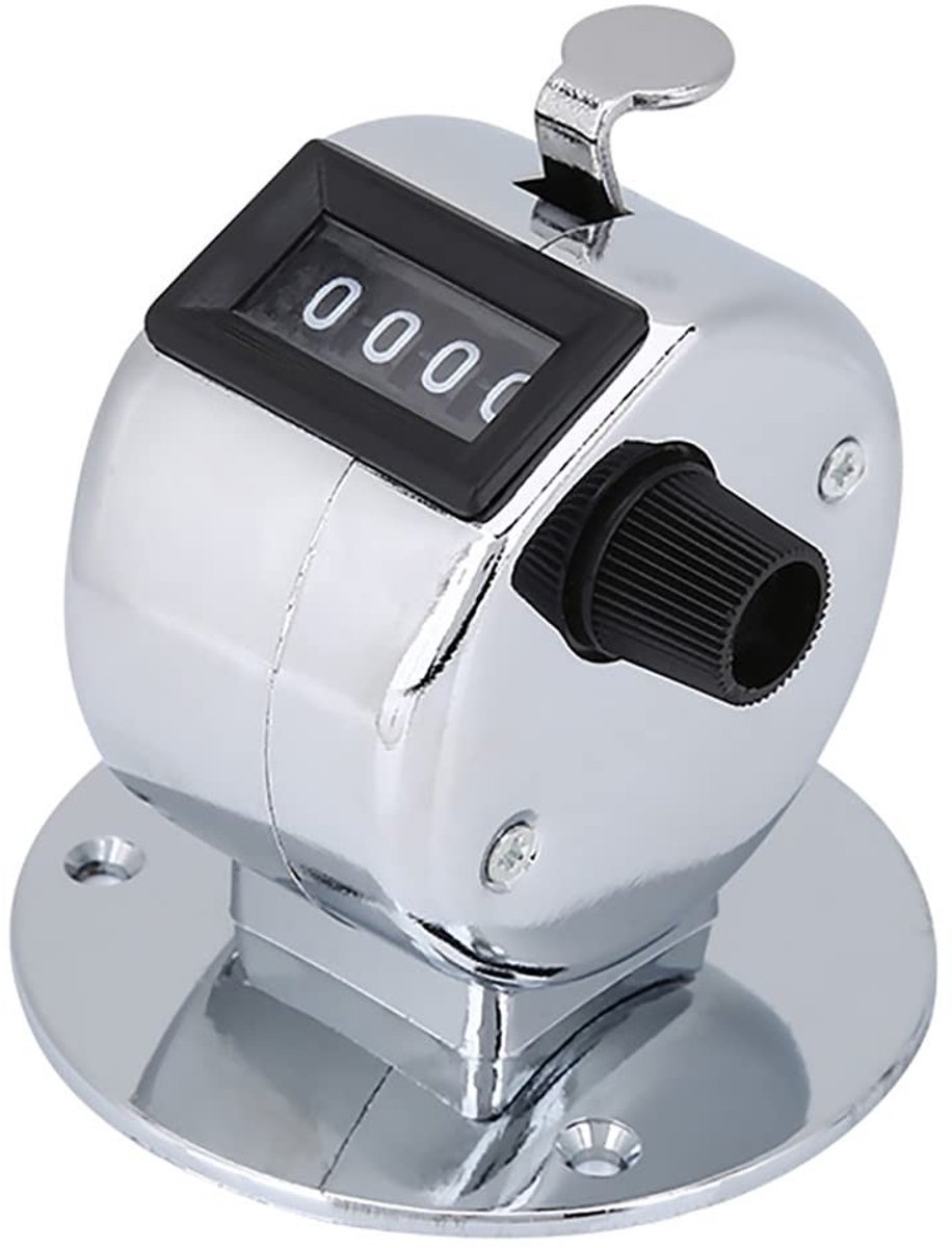 Dailygoody - Hand Tally Counter - Digitale Telling - Handheld 4-cijferig display - Perfect voor evenementen - Score bijhouden - Golf en baseball