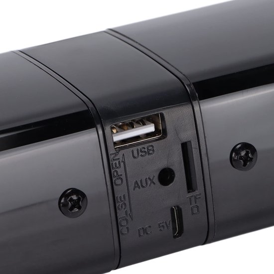Allecto - Home Theatre Vloerstaande Luidspreker - Draadloze Bluetooth Soundbar - Oplaadbaar - LED-indicator - Geschikt voor TV en Computer - BS-36 van Merkloos — afbeelding 2