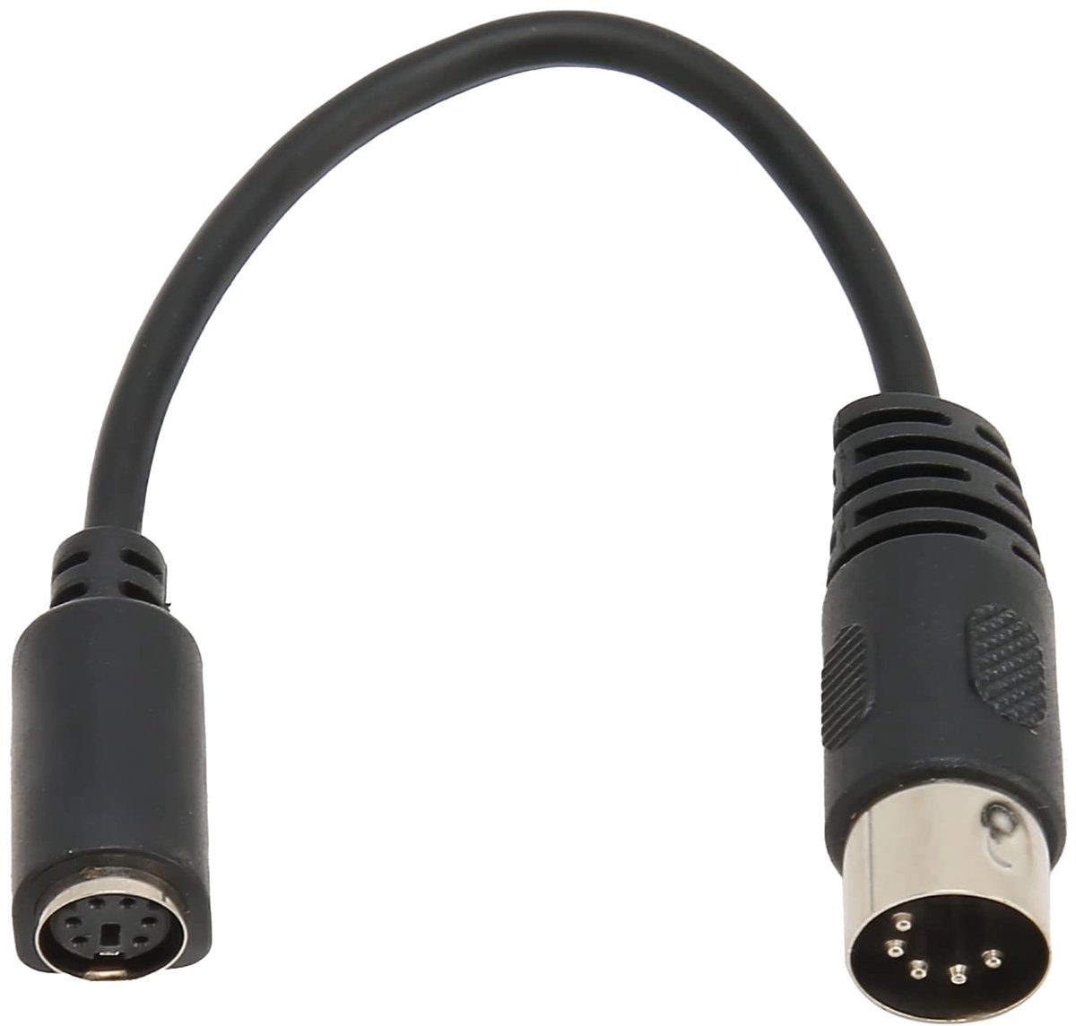Dailygoody - Keyboard Mouse Adapter - 5 Pin DIN naar 6 Pin Mini DIN - Korte kabel van 0.15M - Ideaal voor computergebruik - Geschikt voor PS2 aan
