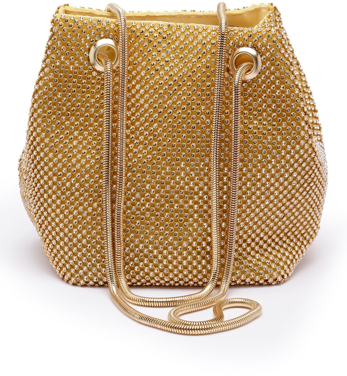 AVANT-GARDE PARIS Schouderclutch - Glamoureus - Goudkleurig - Ruim - Snap Sluiting