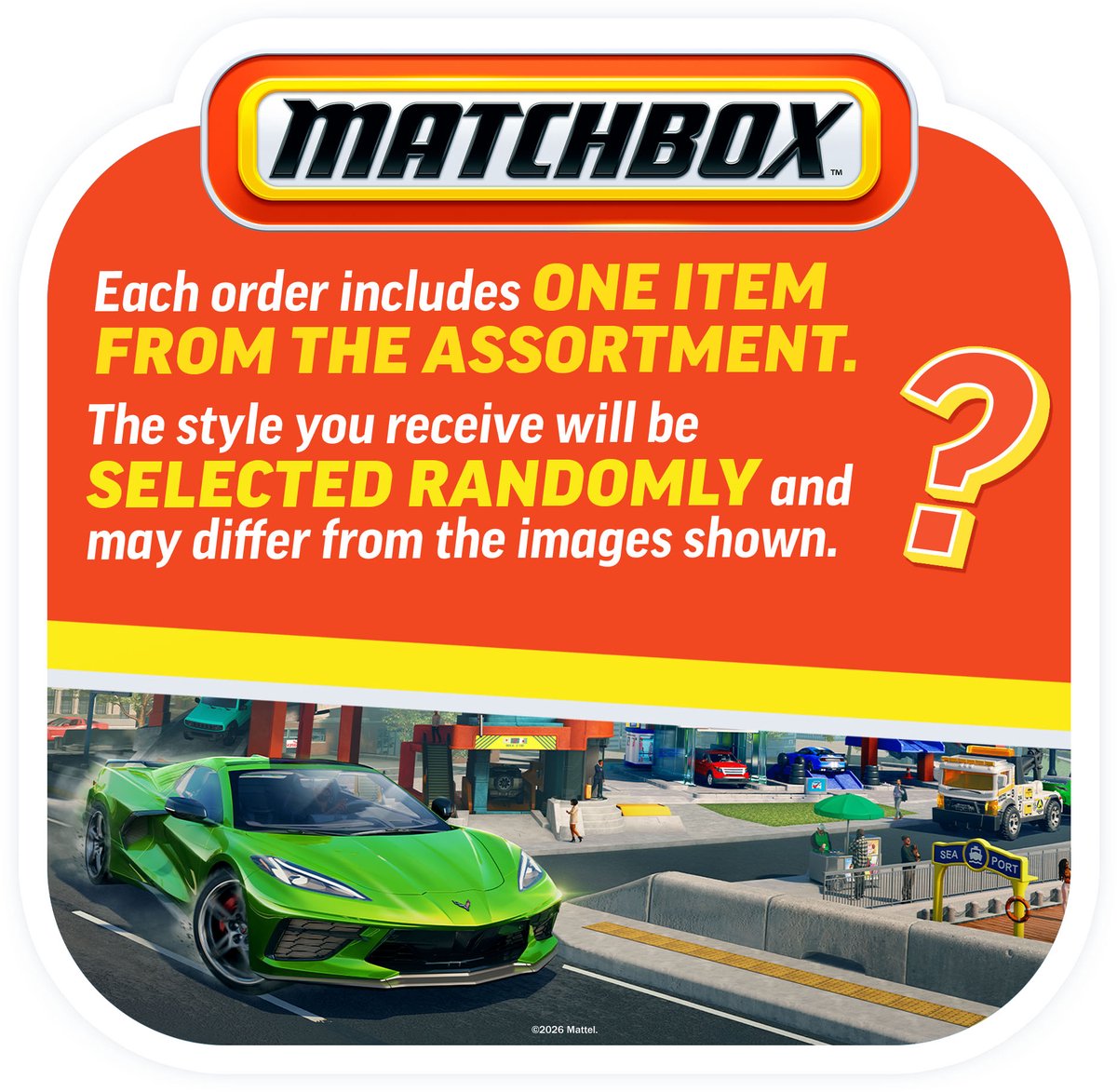 Matchbox auto's, 5 stuks