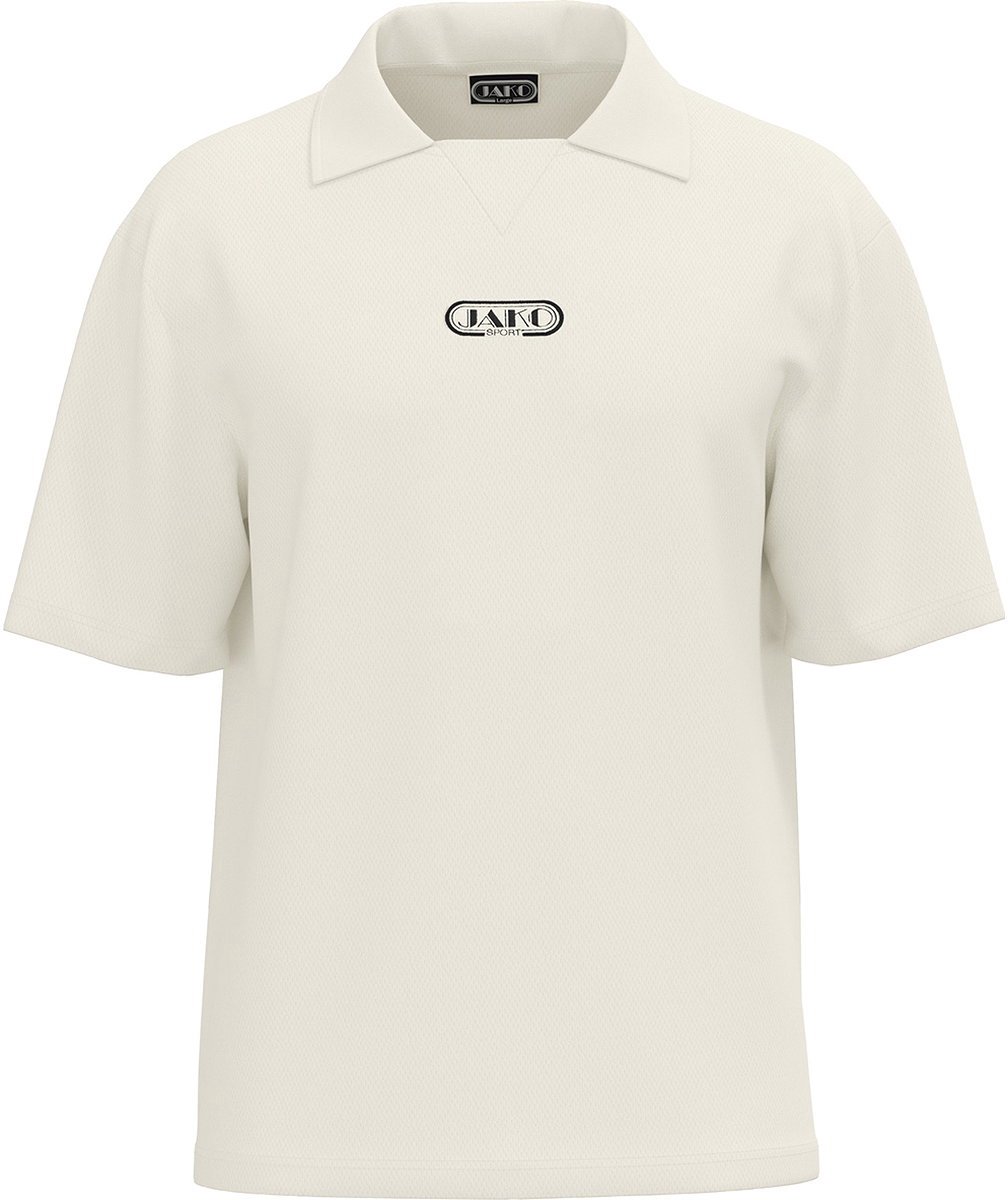 Jako Wardrobe Polo Heren - Off White | Maat: XS