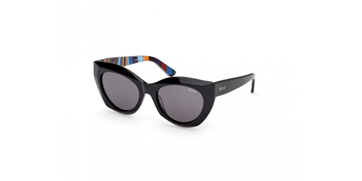 Pucci EP0257 Shiny black 53/19/140 WOMAN Zonnebrillen