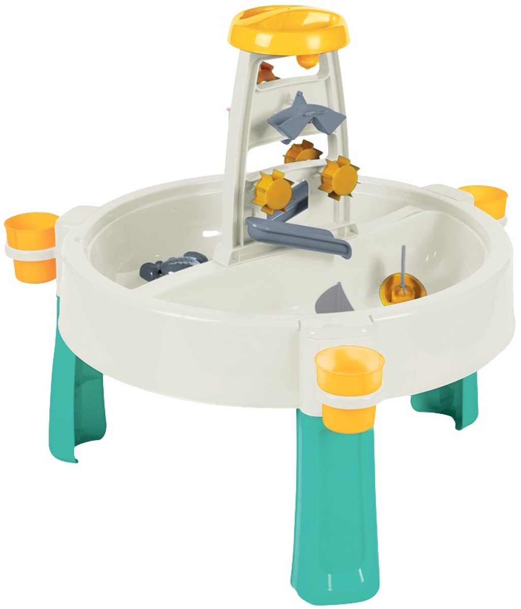 Dolu Wit/Turquoise Zand- en Watertafel