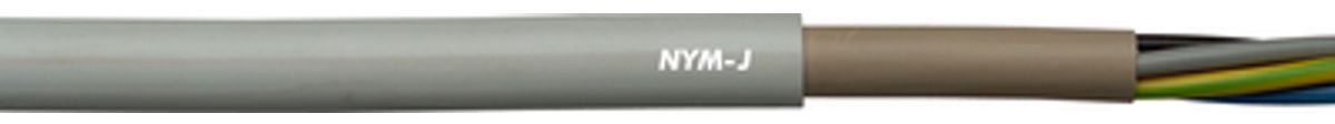 10 meter Lapp-kabel 16010233 NYM-J 3G 6 mm² voedingskabel 3-aderig PVC