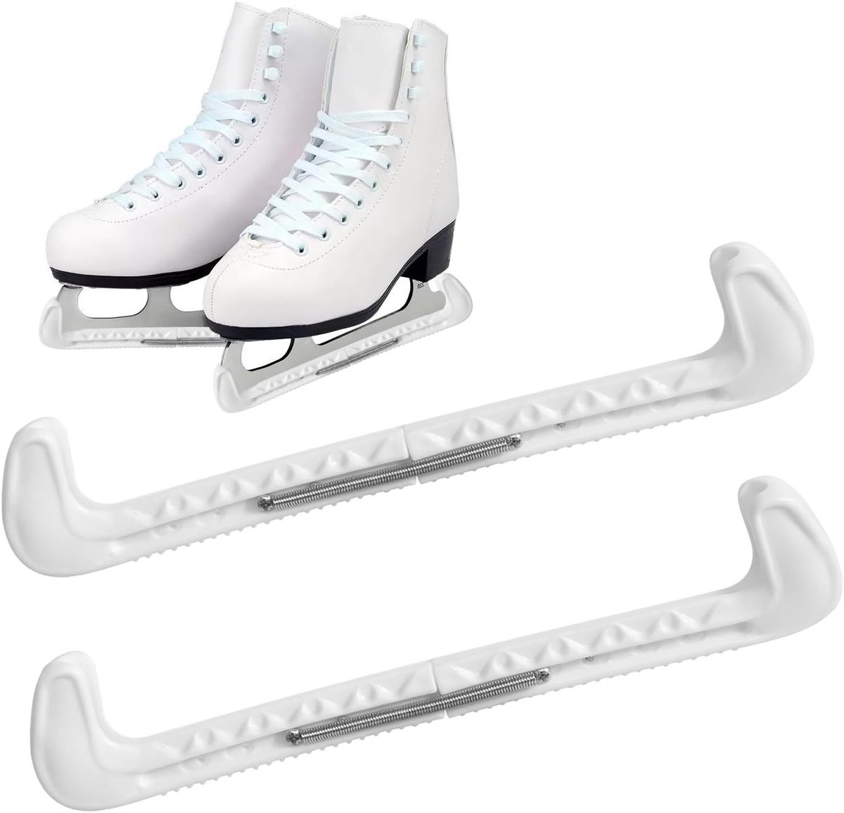Verstelbare Kufenschoners voor IJschoenen, Bescherming voor Schaatsen, Accessoires voor Kunstschaatsen en Hockeysticks