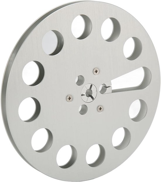 Lege 1/4 inch Open Reel Tape Spoel met 11 Gaten - Vervangingsspoel voor Tape Recorders - Ideaal voor Audioproductie en Geluidsopnames van Merkloos — afbeelding 2