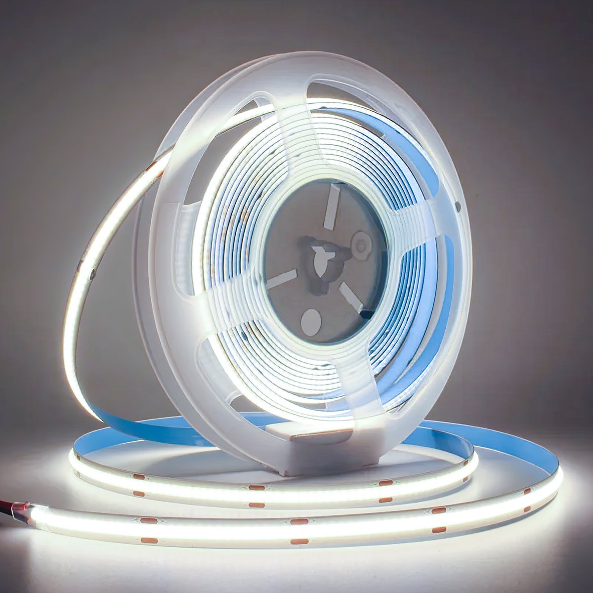 Oraymin COB LED Strip - Set van 10 - 5M - Neutraal Wit 4000K - 24V - Dimbaar - Flexibel - (Alleen strip)