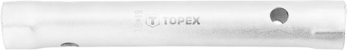 TOPEX Pijpsleutel zeskant 18 en 19 mm