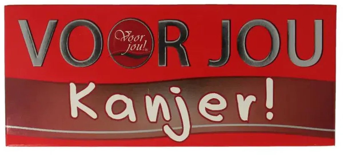 Voor jou chocoreep 'Kanjer' - 70 gr