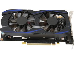 Krachtige gaming grafische kaart met dubbele ventilator, 192 bits GDDR5, 3D ondersteuning en HD multimedia interfaces