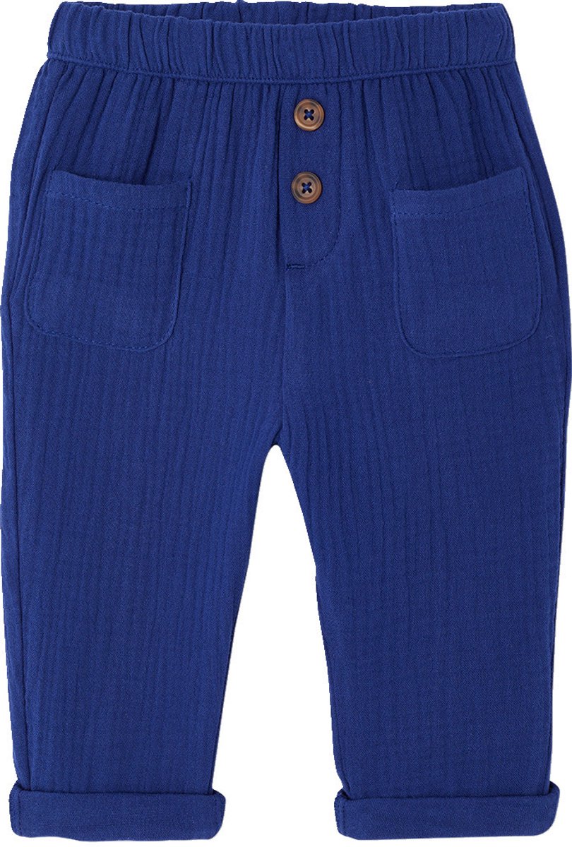 Vertbaudet Broek baby jongen katoenen gaas