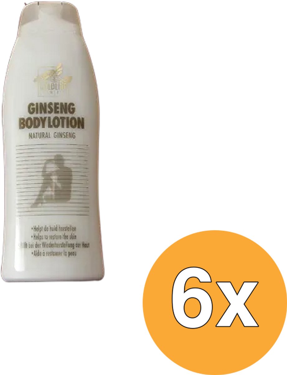 6x Goldline Gingseng Bodylotion (500 ml)