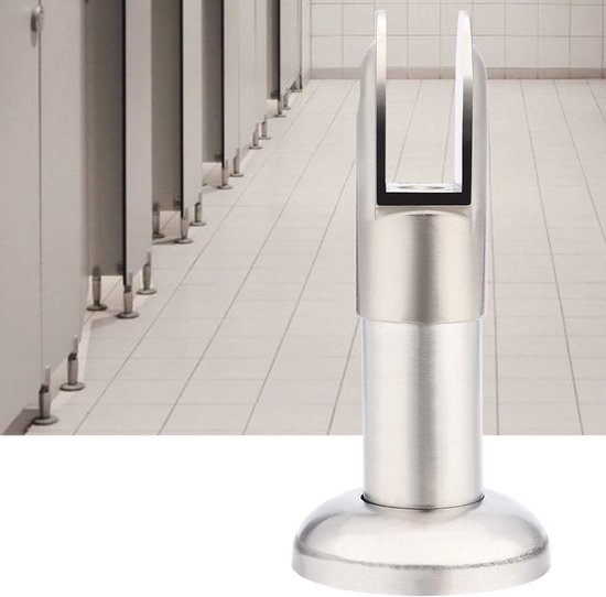 Verstelbare Steunvoet voor Toiletwand, RVS Wandbevestiging, Ondersteuning voor Publieke Toiletten, Duurzaam en Sterk Ontwerp — afbeelding 3