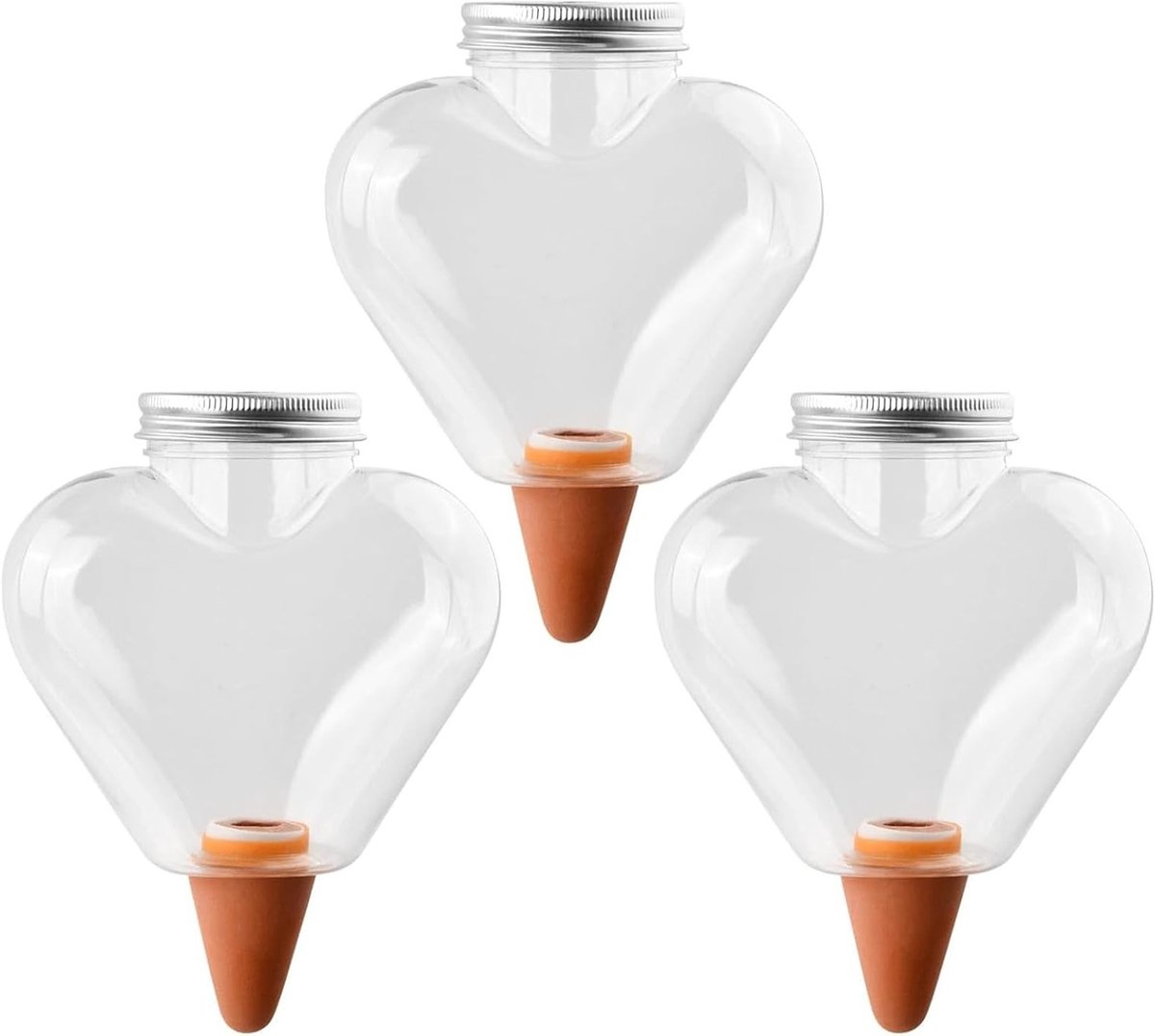Set van 3 Zelfwaterende Bollen voor Planten, Automatische Irrigatie Spikes voor Tuin en Binnenplanten, Ideaal voor Gemakkelijk Watergeven