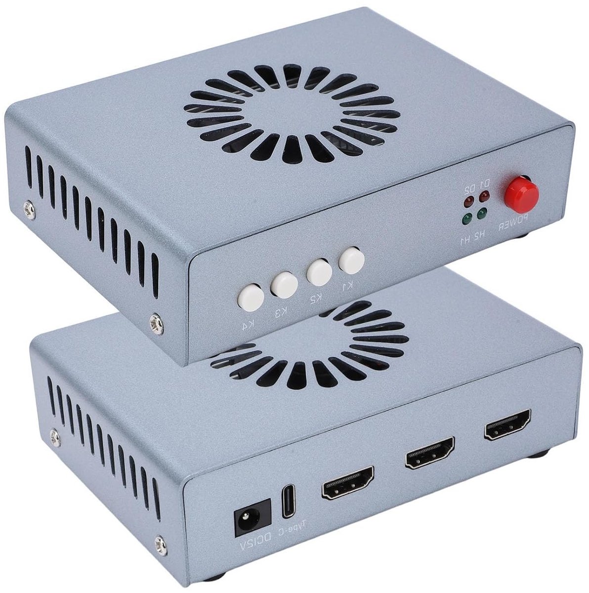 Multimedia Interface Synthesizer voor Fuser en Combiner met 2K 144Hz Display en DMA Hardware Adaptief (EU Plug)