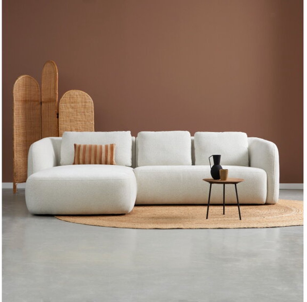 PEPP interiors Hoekbank CLOUD met chaise longue links - Ness 15