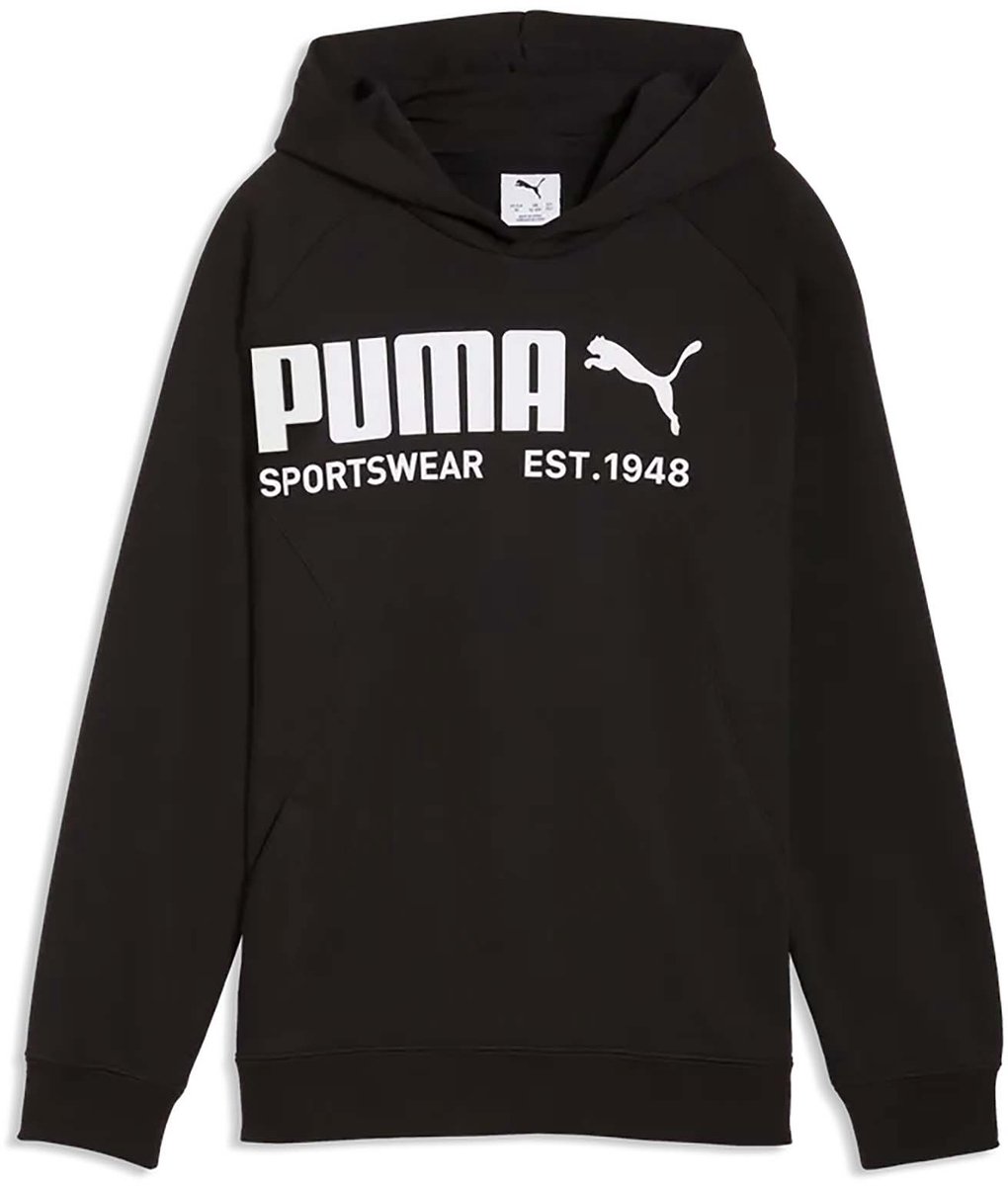 Sweater Puma Sport Relaxed Hoodie Tr B Fashion Wear Kinderen Zwart