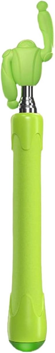 Wijsstaaf met houder - Presentatiegereedschap - Interactief lesgeven - Telescopische verlenging - 21-68 cm - Zwart
