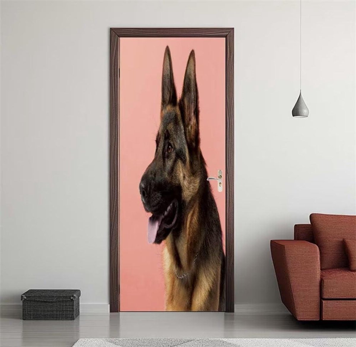 Deurbehang - Deursticker Huisdecoratie - Binnendeuren Versieren - Zelfklevend PVC - 86x200